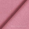 Fireproof Soft Viscose Linen Fabric en rosa oscuro